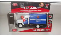 АВТО 3307 ДПС ТЕХНОПАРК  ТОЛЬКО МОСКВА САМОВЫВОЗ, масштабная модель, ГАЗ, scale0