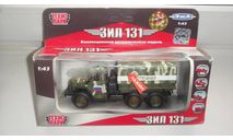 ЗИЛ 131 СПЕЦНАЗ ТЕХНОПАРК  ТОЛЬКО МОСКВА САМОВЫВОЗ, масштабная модель, scale43