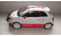 FIAT 500 ABARTH 1/24 MOTOR MAX  ТОЛЬКО МОСКВА САМОВЫВОЗ, масштабная модель, scale24