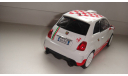 FIAT 500 ABARTH 1/24 MOTOR MAX  ТОЛЬКО МОСКВА САМОВЫВОЗ, масштабная модель, scale24