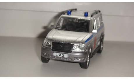 УАЗ 3163 ПОЛИЦИЯ AUTOTIME ТОЛЬКО МОСКВА САМОВЫВОЗ, масштабная модель, scale0