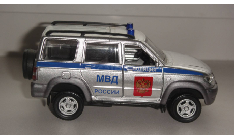 УАЗ 3163 ПОЛИЦИЯ AUTOTIME ТОЛЬКО МОСКВА САМОВЫВОЗ, масштабная модель, scale0