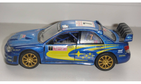 SUBARU IMPREZA KINSMART 1/36  ТОЛЬКО МОСКВА САМОВЫВОЗ, масштабная модель, scale0