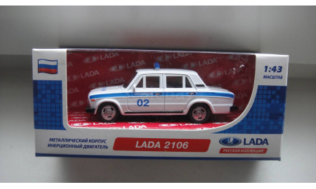 ВАЗ 2106 МИЛИЦИЯ CARLINE  ТОЛЬКО МОСКВА САМОВЫВОЗ, масштабная модель, scale43