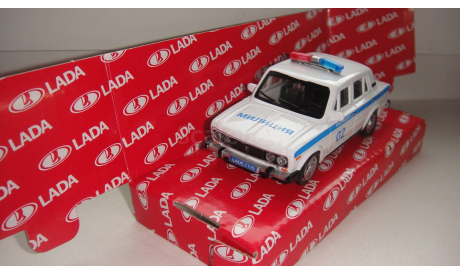 ВАЗ 2106 МИЛИЦИЯ CARLINE  ТОЛЬКО МОСКВА САМОВЫВОЗ, масштабная модель, scale43