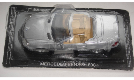 MERCEDES BENZ SL600 СУПЕРКАРЫ  ТОЛЬКО МОСКВА САМОВЫВОЗ, масштабная модель, Mercedes-Benz, scale43
