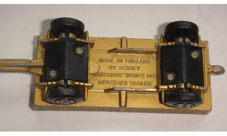 ПРИЦЕП MERCEDES TRAILER  MATCHBOX  ТОЛЬКО МОСКВА САМОВЫВОЗ, масштабная модель, Mercedes-Benz, scale0