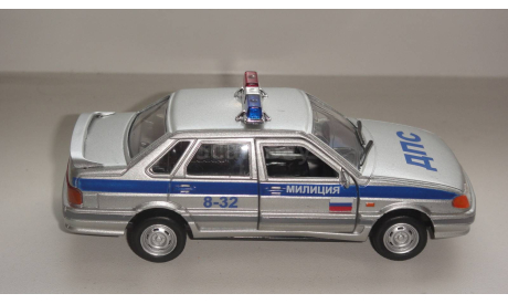 ВАЗ 2115 ДПС  АВТОТАЙМ 1/34  ТОЛЬКО МОСКВА САМОВЫВОЗ, масштабная модель, scale0