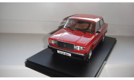 ЛЕГЕНДАРНЫЕ СОВЕТСКИЕ АВТОМОБИЛИ № 30 ВАЗ 2107 1.24 ТОЛЬКО МОСКВА САМОВЫВОЗ, масштабная модель, scale24