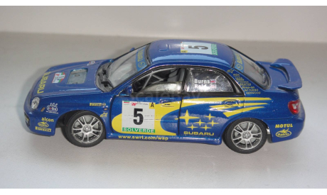 SUBARU IMPREZA KINSMART WRC CARARAMA  ТОЛЬКО МОСКВА САМОВЫВОЗ, масштабная модель, scale43