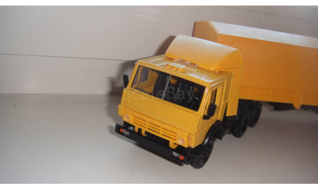 КАМАЗ 5410 ЖЕЛТЫЙ  ТОЛЬКО МОСКВА САМОВЫВОЗ, масштабная модель, scale43