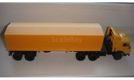 КАМАЗ 5410 ЖЕЛТЫЙ  ТОЛЬКО МОСКВА САМОВЫВОЗ, масштабная модель, scale43
