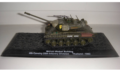 M41A3 WALKER BULLDOG ТОЛЬКО МОСКВА, журнальная серия Танки Мира 1:72, scale72