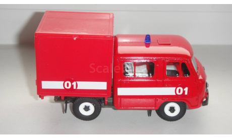 УАЗ 3962  ПОЖАРНЫЙ  ТОЛЬКО МОСКВА САМОВЫВОЗ, масштабная модель, scale43