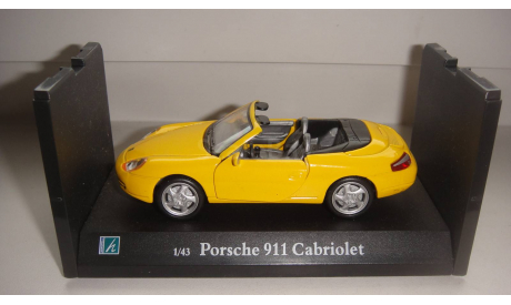 PORSCHE 911 CABRIOLET CARARAMA ТОЛЬКО МОСКВА, масштабная модель, scale43