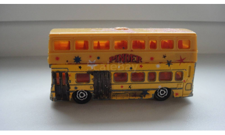 BRITISH BUS MAJORETTE 1/125 ТОЛЬКО МОСКВА, масштабная модель, scale0