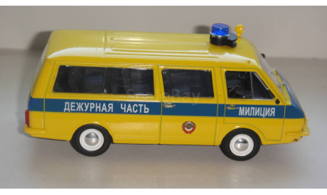 АВТОМОБИЛЬ НА СЛУЖБЕ №25 РАФ 22033 ГАИ  ТОЛЬКО МОСКВА САМОВЫВОЗ, журнальная серия Автомобиль на службе (DeAgostini), scale43
