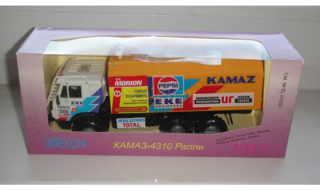 КАМАЗ 4310 РАЛЛИ 509  ТОЛЬКО МОСКВА САМОВЫВОЗ, масштабная модель, scale43