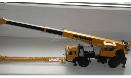 КРАН ПОДЪЕМНЫЙ LТМ 1025 LIEBHERR  ТОЛЬКО МОСКВА САМОВЫВОЗ, масштабная модель, scale0