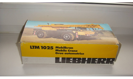 КРАН ПОДЪЕМНЫЙ LТМ 1025 LIEBHERR  ТОЛЬКО МОСКВА САМОВЫВОЗ, масштабная модель, scale0