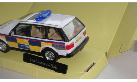 RANGE ROVER 4,6 HSE POLICE CARARAMA  ТОЛЬКО МОСКВА САМОВЫВОЗ, масштабная модель, scale43