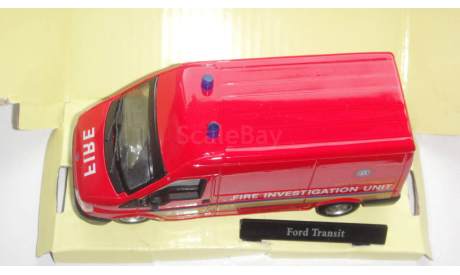 FORD TRANSIT FIRE CARARAMA  ТОЛЬКО МОСКВА САМОВЫВОЗ, масштабная модель, scale43