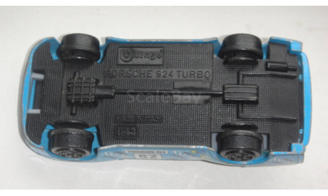 PORSCHE 924 TURBO BURAGO  ТОЛЬКО МОСКВА САМОВЫВОЗ, масштабная модель, scale43