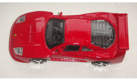 FERRARI F40 COMPETIZIONE BURAGO  ТОЛЬКО МОСКВА САМОВЫВОЗ, масштабная модель, scale43