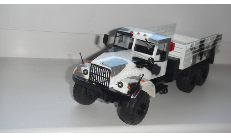 КРАЗ 255 АГАТ КАМУФЛЯЖ ТОЛЬКО МОСКВА САМОВЫВОЗ, масштабная модель, scale43