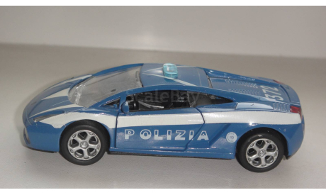 LAMBORGHINI GALLARDO POLIZIA  AMERCOM  ТОЛЬКО МОСКВА САМОВЫВОЗ, масштабная модель, scale43