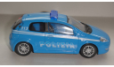 FIAT GRANDE PUNTO POLIZIA WELLY  ТОЛЬКО МОСКВА САМОВЫВОЗ, масштабная модель, scale43