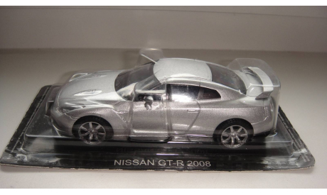 NISSAN GT-R 2008 СУПЕРКАРЫ ТОЛЬКО МОСКВА, масштабная модель, scale43