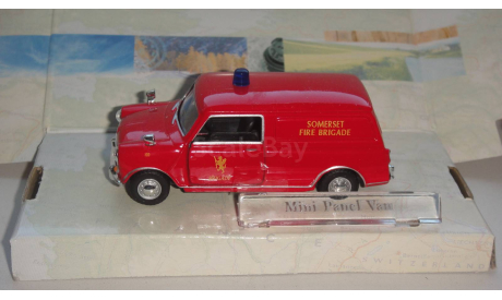 MINI PANEL VAN ПОЖАРНАЯ  ТОЛЬКО МОСКВА САМОВЫВОЗ, масштабная модель, Mini Cooper, scale43