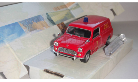 MINI PANEL VAN ПОЖАРНАЯ  ТОЛЬКО МОСКВА САМОВЫВОЗ, масштабная модель, Mini Cooper, scale43