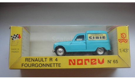 RENAULT R 4 NOREV ТОЛЬКО МОСКВА, масштабная модель, scale43