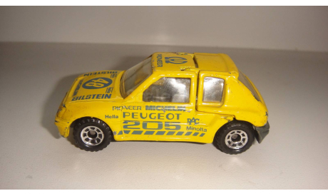 PEUGEOT 205 TURBO 16  1.55 MATCHBOX  ТОЛЬКО МОСКВА САМОВЫВОЗ, масштабная модель, scale0