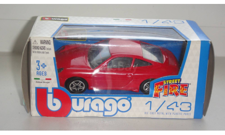 PORSCHE 911 CARRERA BURAGO  ТОЛЬКО МОСКВА САМОВЫВОЗ, масштабная модель, scale43