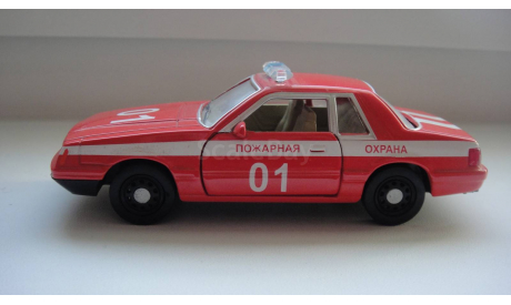 FORD MUSTANG ПОЖАРНАЯ ОХРАНА  ТОЛЬКО МОСКВА, масштабная модель, scale43