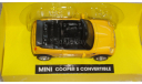 MINI COOPER S CONVERTIBLE  ТОЛЬКО МОСКВА САМОВЫВОЗ, масштабная модель, scale43