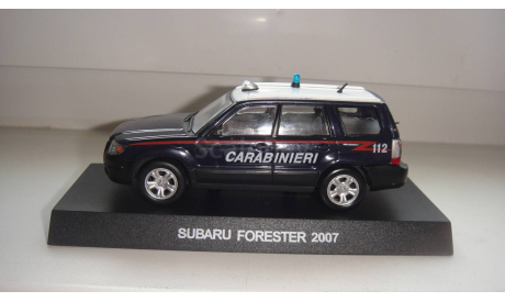 SUBARU FORESTER 2007 CARABINIERI ТОЛЬКО МОСКВА САМОВЫВОЗ, масштабная модель, scale43