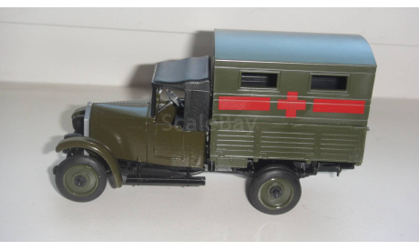 АМО-Ф15 МЕДИЦИНСКИЙ ТОЛЬКО МОСКВА САМОВЫВОЗ, масштабная модель, scale43