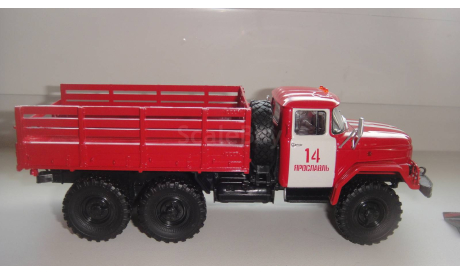 ЗИЛ 131 ПОЖАРНЫЙ  АВТОИСТОРИЯ  ТОЛЬКО МОСКВА САМОВЫВОЗ, масштабная модель, scale43