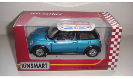 MINI COOPER KINSMART 1/28 ТОЛЬКО МОСКВА САМОВЫВОЗ, масштабная модель, scale0