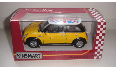 MINI COOPER KINSMART 1/28 ТОЛЬКО МОСКВА САМОВЫВОЗ, масштабная модель, scale0