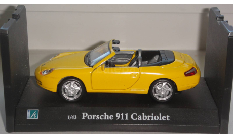 PORSCHE 911 CABRIOLET CARARAMA ТОЛЬКО МОСКВА САМОВЫВОЗ, масштабная модель, scale43
