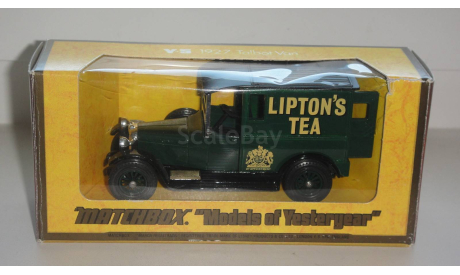 TALBOT VAN 1927 MATCHBOX  ТОЛЬКО МОСКВА САМОВЫВОЗ, масштабная модель, scale0