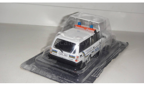 ПОЛИЦЕЙСКИЕ МАШИНЫ МИРА №56 VOLVO 240  ТОЛЬКО МОСКВА САМОВЫВОЗ, журнальная серия Полицейские машины мира (DeAgostini), scale43