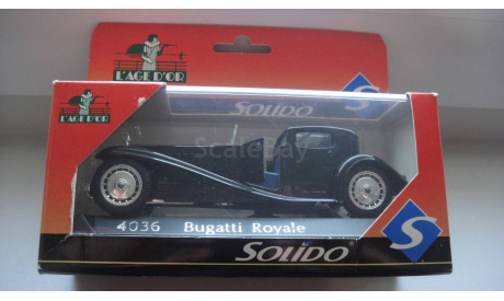 BUGATTI ROYALE SOLIDO  ТОЛЬКО МОСКВА, масштабная модель, scale43