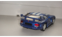 DODGE VIPER GTSR 1/36 KINSMART  ТОЛЬКО МОСКВА САМОВЫВОЗ, масштабная модель, scale43