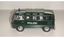 VOLKSWAGEN MICROBUS 1962 POLIZEI  ТОЛЬКО МОСКВА САМОВЫВОЗ, масштабная модель, scale43